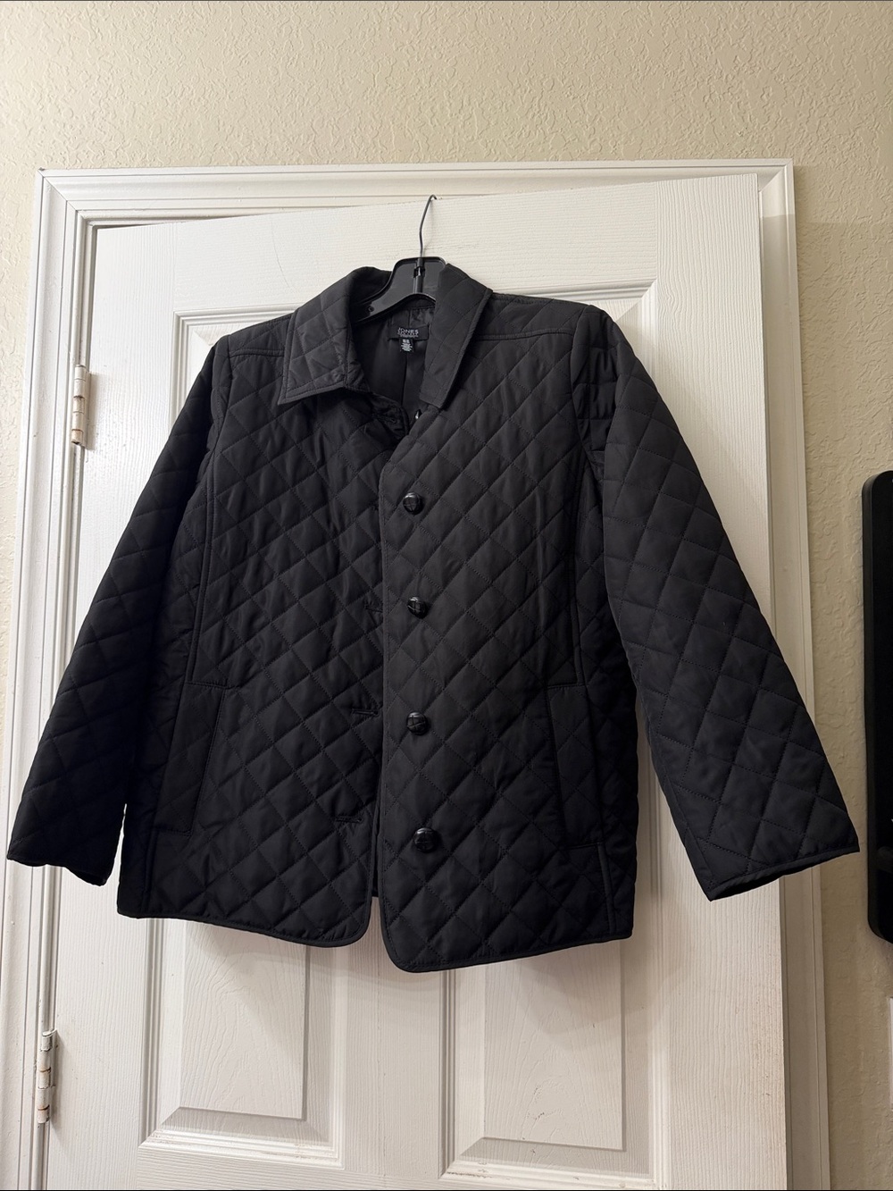 Classic Quilted Black Jacket